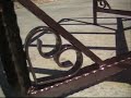 Wrought Iron Bronze Table frame Wrought Iron Bronze Table frame