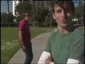 Guy catches glasses with face REVERSED