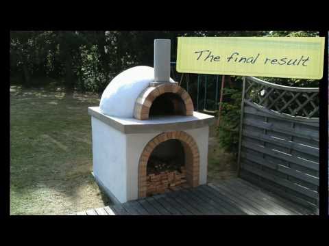 how to build outdoor pizza oven