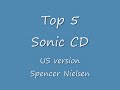 Sonic CD Top 5 US