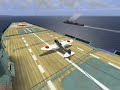 aterrizaje portaaviones Aichi D3A en 1 min
