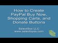 Dreamweaver CS3 - How to Create PayPal Buy Now, Shopping Carts, Donate Buttons