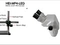 HeiScpe HEI-MP4-LED Stereo Zoom Microscope