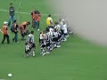 Botafogo entrando em campo