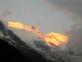 2008-06-27. Chamonix Mont Blanc, Sunset!