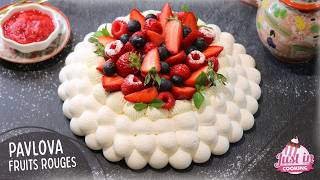 Recette de Pavlova aux Fruits Rouges 🍓 Dessert d’Été Parfait, Léger & Gourmand ☀️