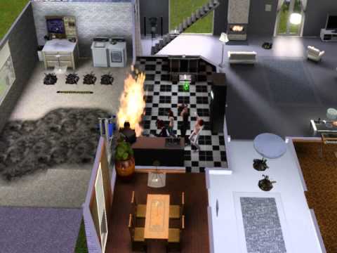 Sims 3 Detonation In The House