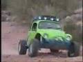 Big Bad Green VW Baja Bug