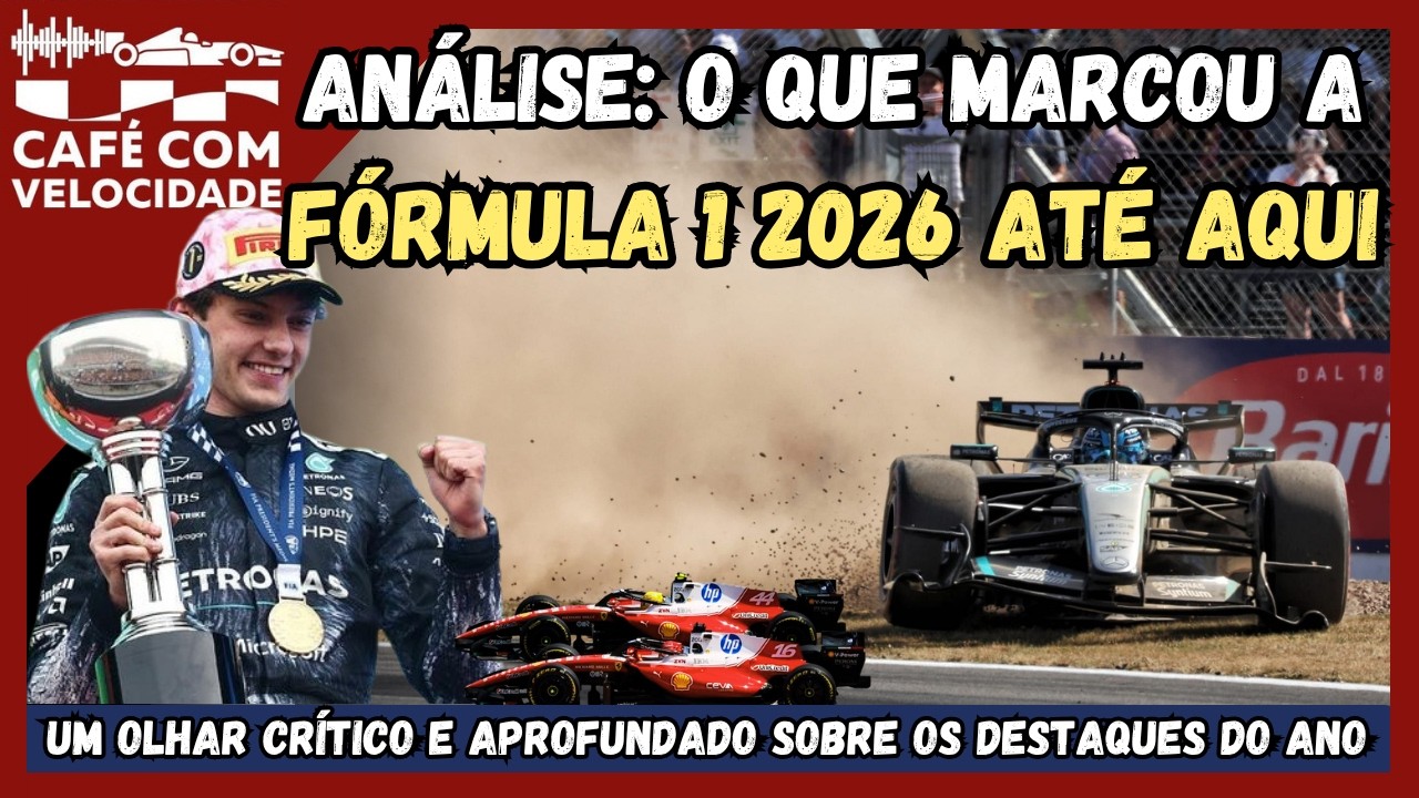 Fórmula 1: a temporada 2026 debatida de um jeito diferente | CAFÉ COM VELOCIDADE