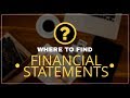 Companies With Easy to Read Financial Statements