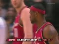allen iverson  denver nuggets  vs lebron james game 06/07