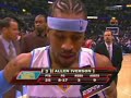 allen iverson  denver nuggets  vs lebron james game 06/07