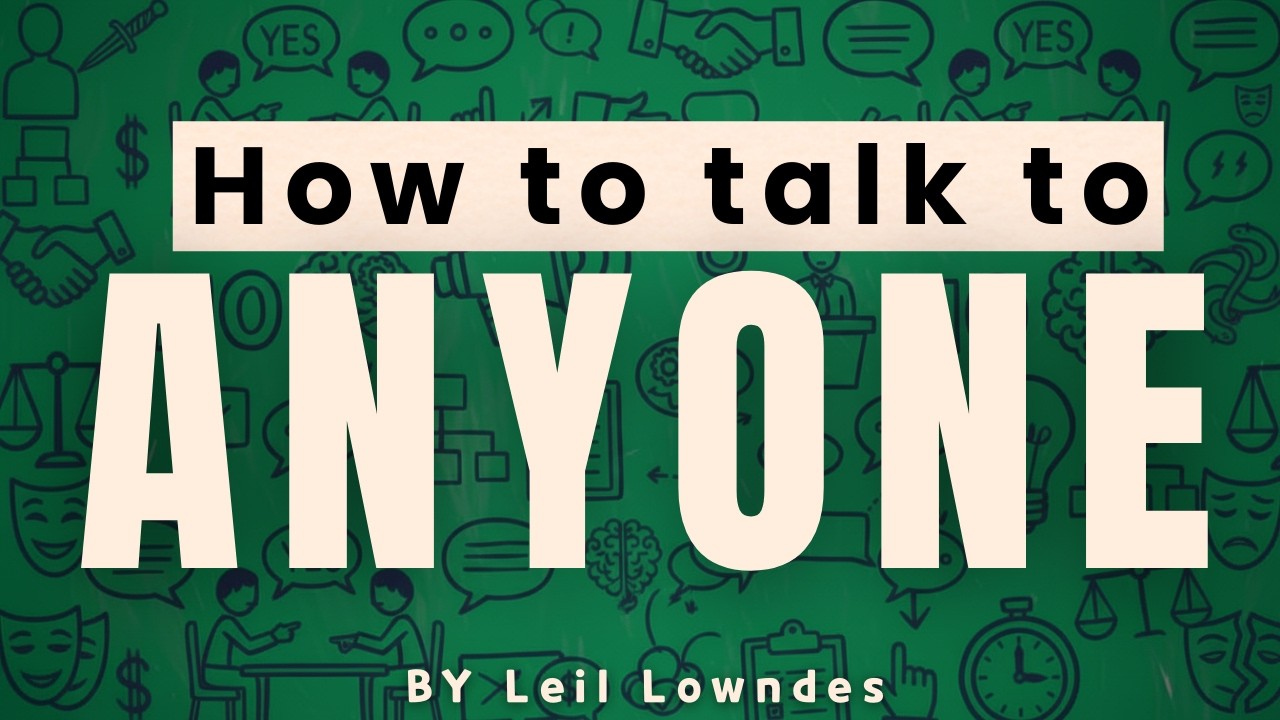 92 Little Tricks to Talk to ANYONE   [full summary]