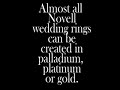 Gold wedding ring - Novell - MAX3506-10GWPK