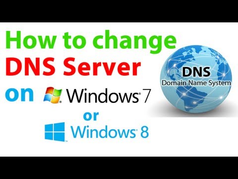 how to change dns