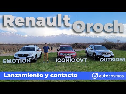 Renault Oroch 2023, en persona