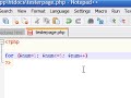 PHP Tutorial - 9 - For Loop