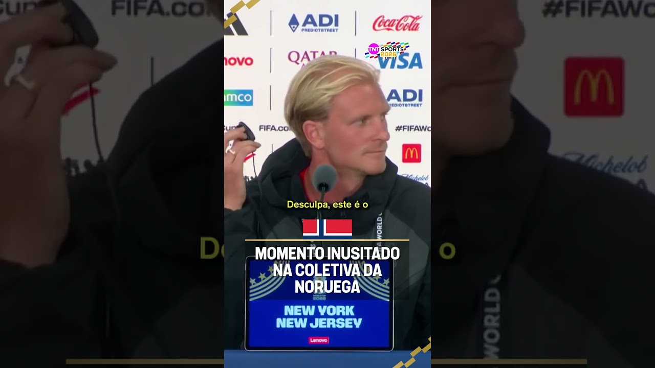 QUE GAFE INACREDITÁVEL! O JORNALISTA CONFUNDIU O JOGADOR COM O TÉCNICO #shorts