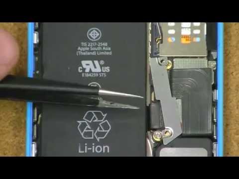 how to remove battery from iphone 5c