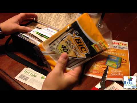 how to organize coupons