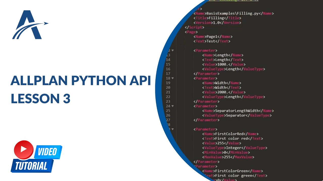ALLPLAN Python API - Video Tutorials | By ALLTO 3