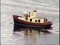 this tugboat weas built off of dumas plans and is used as a rescue/retriever for boats.