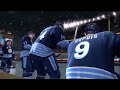take a look at the face-off at the beginning of the second period. for more on this game, check out: www.gamespot.com