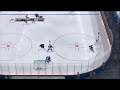 take a look at the face-off at the beginning of the second period. for more on this game, check out: www.gamespot.com
