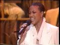 for real performing a tribute to the pointer sisters on the tv special celebrate the soul of american music (1994) with the  hb barnum orchestra, david rokeach-drums, kevin brandon- bass, tony drake-guitar, cedrick lawson-piano, lon norman, garnett brown, george bohanon-trombones, ernie fields jr.- sax, jorge arciniega-trumpet, brian kilgore- percussion. 
medley: automatic, slow hand, jump.