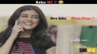 Mere Babu Ne khana Khaya Meme ft Urvi Singh! 😂 