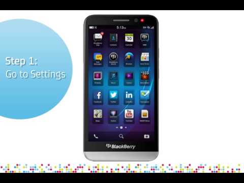 BlackBerry Z30 Astro X: How to turn on/off data roaming