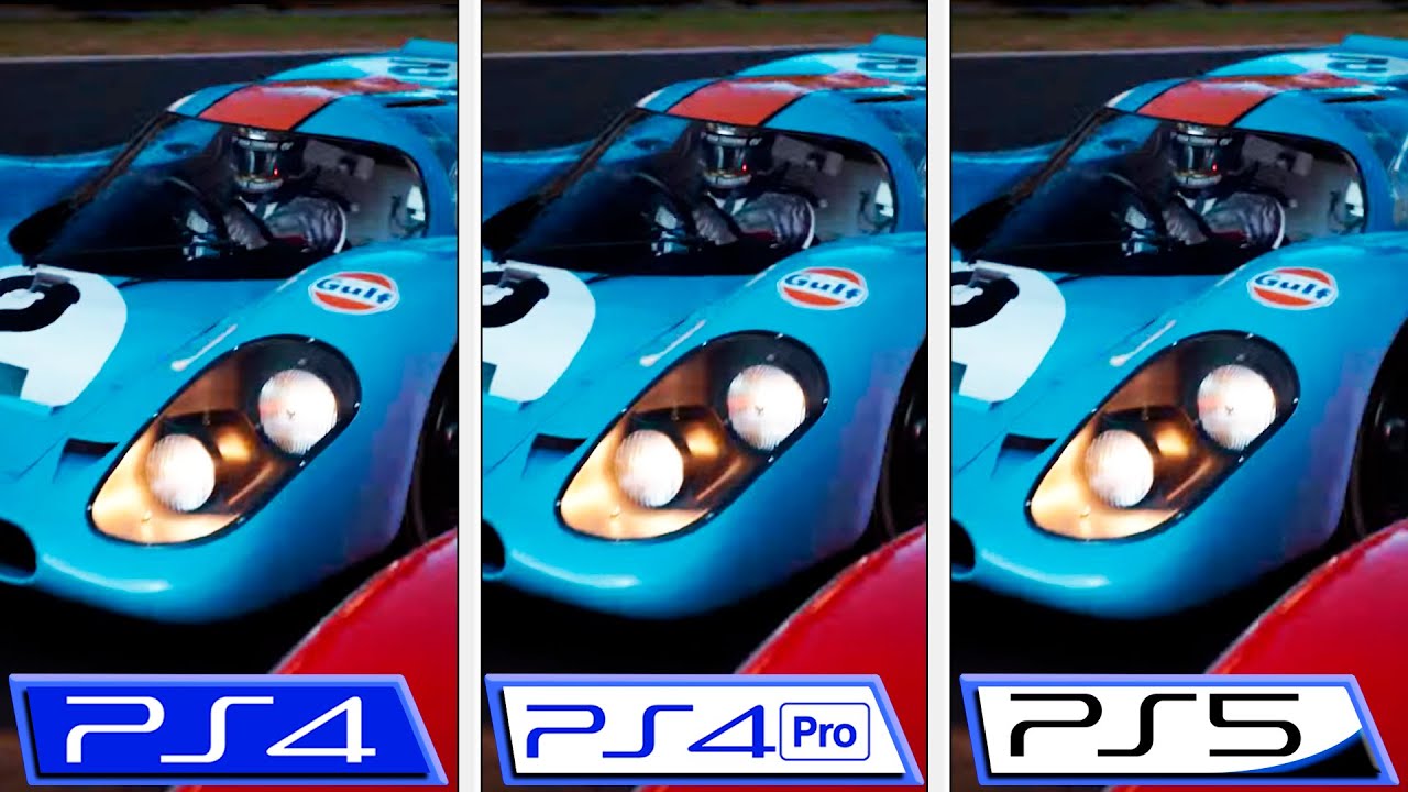 Gran Turismo 7 : PS4 VS PS5