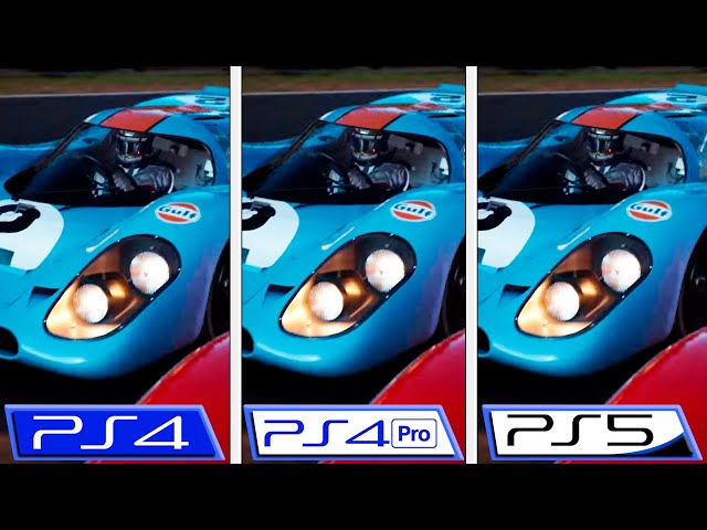 Gran Turismo 7 : PS4 VS PS5