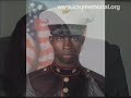 iraq veterans memorial:  pfc tamario d  burkett
