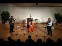 aaron miller faculty jazz bass recital. brent jensen sax, jamie findlay gtr, aaron miller bass. arr. findlay