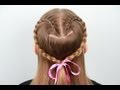 Lace Braid Heart | Valentine's Day Hairstyles