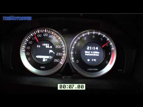 Volvo S60 T4 F - 0-120 km/h