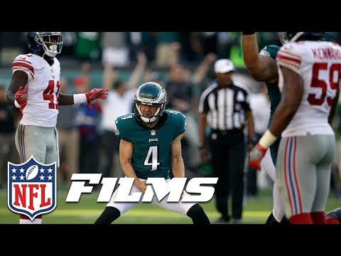 Video: Carson Wentz Manipulates Giants to Set Up Iconic Kick (Week 3) | NFL Turning Point