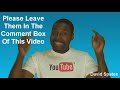 Tell Me What Videos You Want To See ( David Spates )