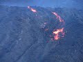 Active lava flows in Guatemala