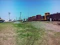 WB BNSF Manifest Train Hits the Diamonds @ Saginaw TX