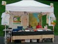 The Crooked Road Booth at the Galax Fiddlers' Convention