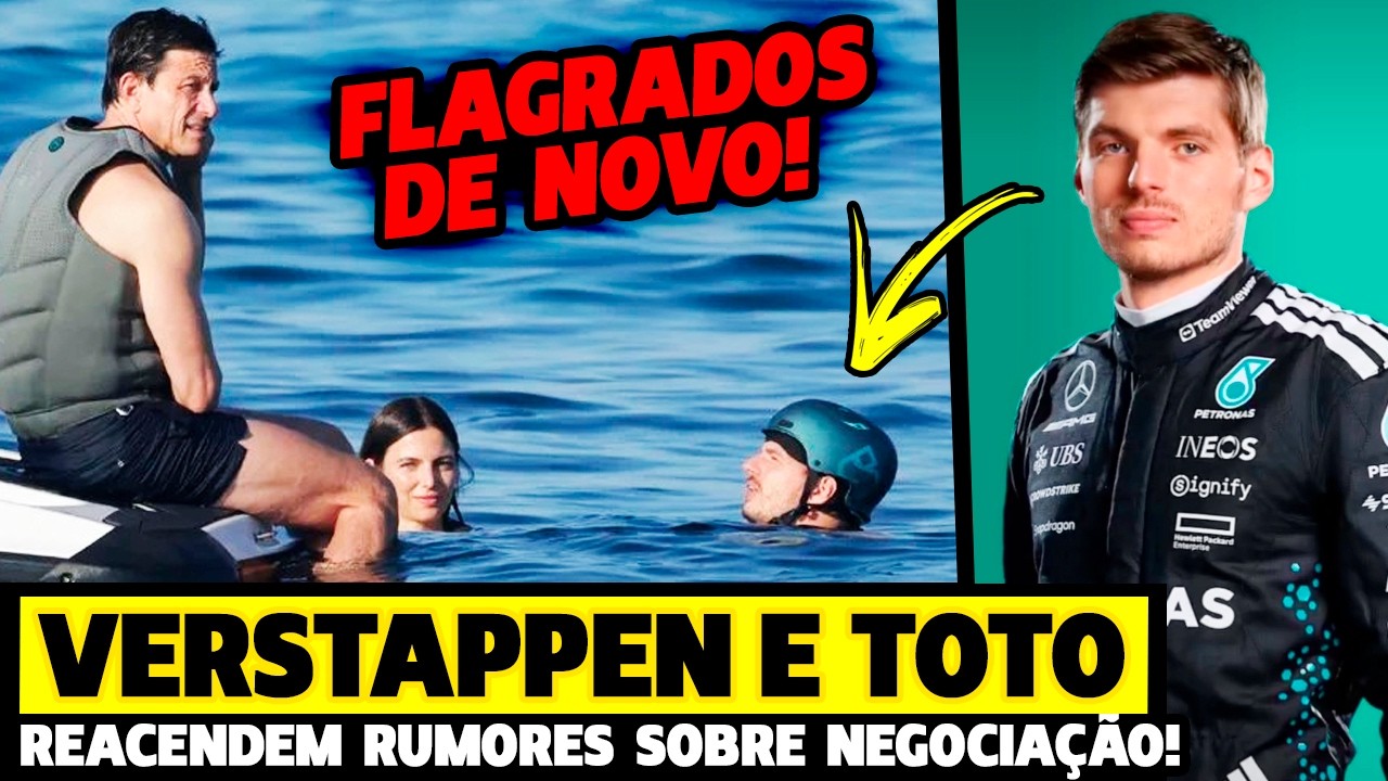 🚨BOMBA? VERSTAPPEN E TOTO CURTEM FÉRIAS JUNTOS E REACENDEM RUMORES | FÓRMULA 1