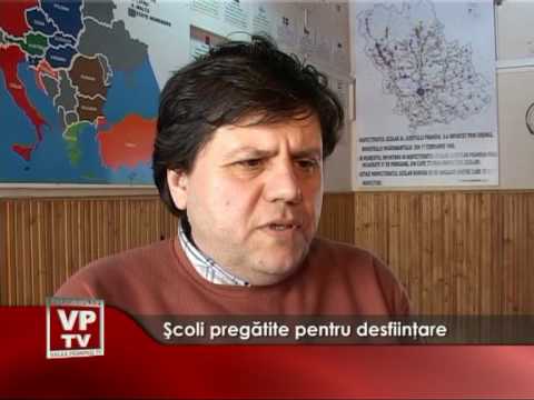 Scoli pregatite pentru desfiintare