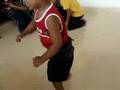 Irfan menari Shuffle
