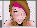Tutorial Photoshop : Illustrator vectorisation & colorisation - partie 3