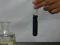 Testing cation - iron(II) with aq NH4