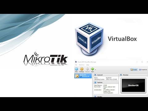 Install MikroTik RouterOS on Virtualbox