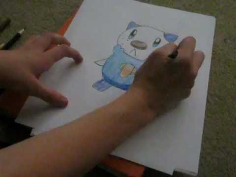 how to draw oshawott