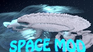 Minecraft | WARP DRIVE SPACE MOD Showcase! (SPACE MOD, HYPERDRIVE, SPACESHIP, PLANETS)